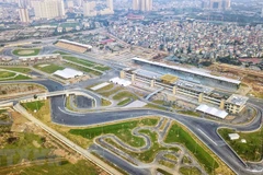 F1 circuit completed for Vietnam Grand Prix