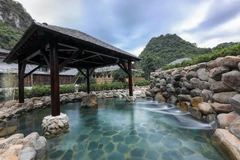 Japanese-style onsen in Quang Ninh province