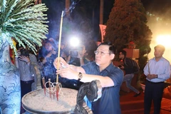 Activities commemorating war martyrs nationwide