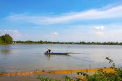 A day in Hau Giang province during wet season