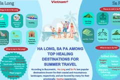 Ha Long, Sa Pa among top healing destinations for summer travel