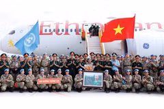 Over 800 Vietnamese officers, soldiers join UN peacekeeping missions