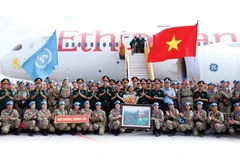 Over 800 Vietnamese officers, soldiers join UN peacekeeping missions