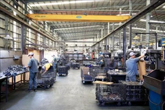 A workshop of a FDI company in Giang Dien industrial park in Dong Nai province. (Photo: VNA)