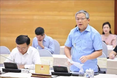 Major General Hoang Anh Tuyen, Spokesperson of the Ministry of Public Security at the regular Government press conference on August 5 in Hanoi. (Photo: VNA)