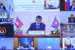 The 27th ASEAN Socio-Cultural Community (ASCC) Council Meeting is held under the theme of "ASEAN Action: Tackling Challenges Together". (Photo: Vietnamplus)