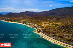 One of most beautiful coastal roads in Vietnam