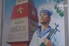 Ha Giang exhibition on seas, islands, naval soldiers