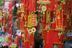 Tet in the old days enacted in Old Quarter