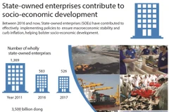 State-owned enterprises contribute to socio-economic development
