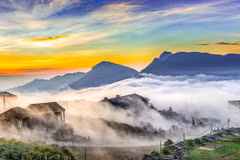 Mau Son Mountain - Dance between the Sun and the clouds