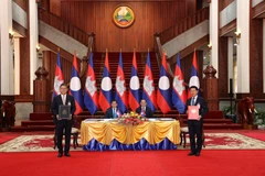 Cambodia, Laos step up cooperation