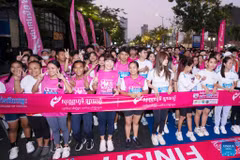 Cambodia: “Women Run 10k” marks Int'l Women's Day