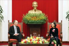 Senior Party official meets with Finnish parliament speaker