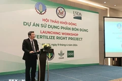 US supports Vietnam in proper fertiliser use