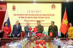 Hanoi, Moscow cooperate in transnational, high-tech crime prevention, control