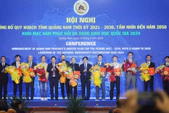 Quang Nam launches master plan, National Biodiversity Restoration Year