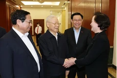 Party leader’s instructions on clean, strong leadership building applauded
