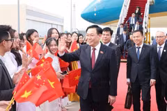 NA Chairman arrives in Beijing for official visit