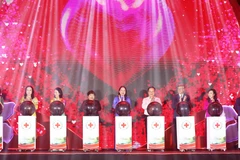 Acting President attends National Humanitarian Month launching ceremony 