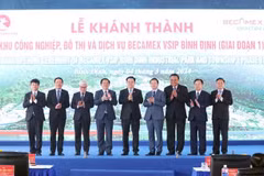 NA Chairman attends Binh Dinh industrial park, township opening 