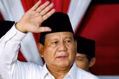 Indonesia’s president-elect urges unity after resounding victory