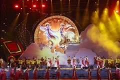 Anniversary of Hai Ba Trung uprising celebrated in Hanoi with first 3D mapping show 