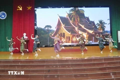 Lao traditional new year celebrated in Thai Nguyen