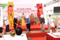 VinEco builds greenhouse in Vinh Phuc 