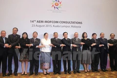 ASEAN Economic Ministers hold consultations with dialogue partners