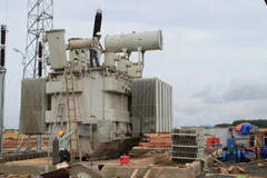 New Kon Tum transformer installation finishes