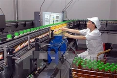 A Japanese-invested soft drink factory in southern Binh Duong province (Photo: VNA)
