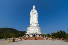 Gigantic statue of Lady Buddha at Linh Ung Pagoda