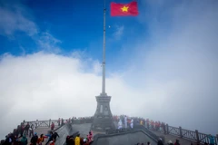 The sacred flag-raising ceremony on "the roof of Indochina"