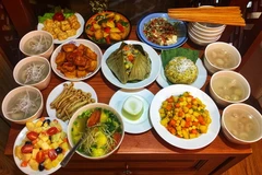 Discovering art of making vegetarian dishes in Tay Ninh