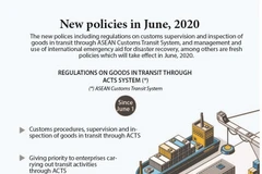 New policies in June, 2020