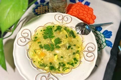 Quinoa crab soup- healthy comfort food