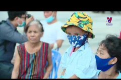 Mid-Autumn Festival comes to little cancer patients