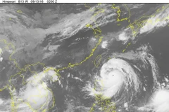 Super typhoon Meranti moving towards East Sea