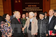 Party Chief meets with Hanoi voters 