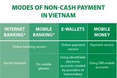 Modes of non-cash payment in Vietnam