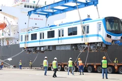 HCM City receives two more trains for Metro Line No.1
