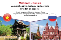 Vietnam-Russia comprehensive strategic partnership lifted in all areas