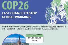 COP26 gives chance to stop global warming 