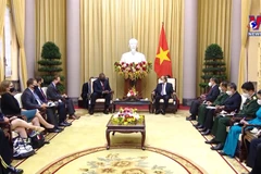 President hosts reception for US Secretary of Defence
