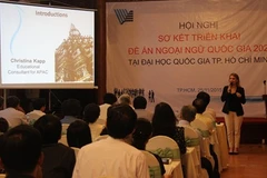 HCM university to instruct in English 