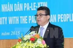 Hanoi observes int’l solidarity day with Palestine 