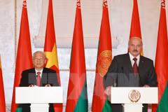 Belarusian President begins Vietnam visit 
