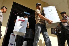Indonesia tightens security ahead of local election