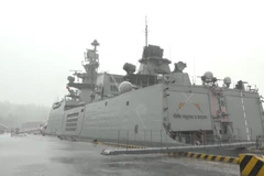 Indian naval ship visits Da Nang city